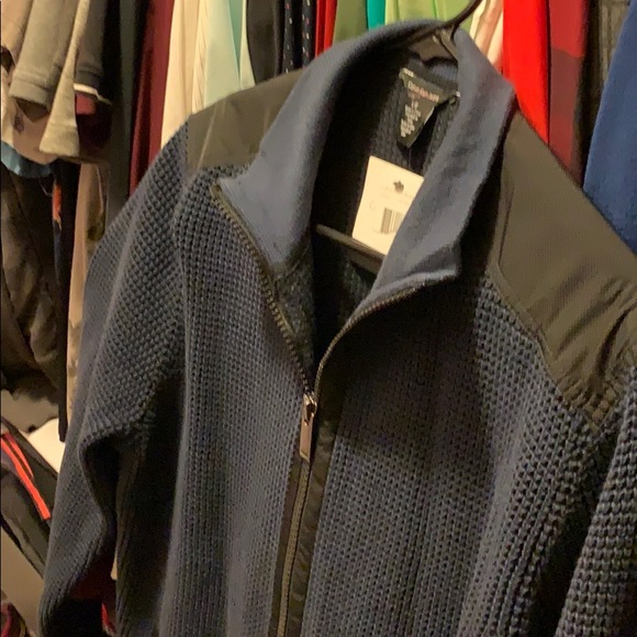 Men’s Calvin Klein large size zip sweater - Picture 4 of 8